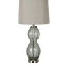 Table Lamps-Kirkland's Home Seeded Hourglass Table Lamp Gray