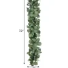 Arrangements & Greenery-Kirkland's Home Seeded Silver Dollar Eucalyptus Garland Green