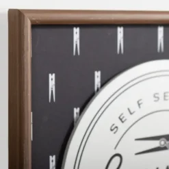 Wall Quotes & Signs-Kirkland's Home Self Service Laundry Wall Plaque Black