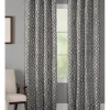 Curtains & Drapes-Kirkland's Home Sheer Botanical Curtain Panel Set, 95 In. White