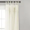 Curtains & Drapes-Kirkland's Home Sheer Dark Linen Curtain Panel, 96 In. Gray