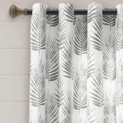 Curtains & Drapes-Kirkland's Home Sheer Textured Curtain Panel Set, 84 In White