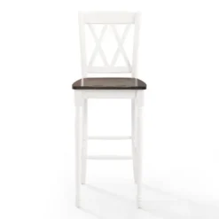 Bar Stools & Counter Height Stools-Kirkland's Home Shelly Classic Bar Stools, Set Of 2 White