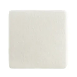 Benches & Ottomans-Kirkland's Home Sherpa Cube Storage Ottoman Ivory