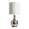 Table Lamps-Kirkland's Home Silver And Gold Mercury Glass Table Lamp White