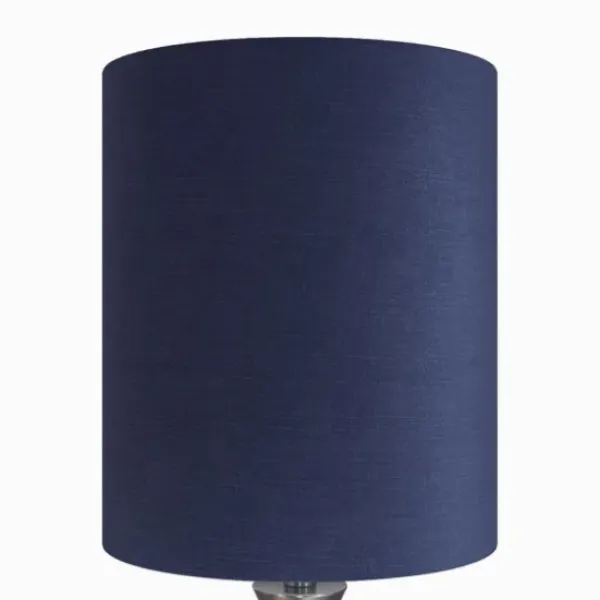 Table Lamps-Kirkland's Home Silver And Tapered Table Lamps, Set Of 2 Blue