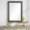 Framed Mirrors-Kirkland's Home Silver Burnished Framed Mirror