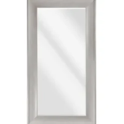 Decorative Mirrors-Kirkland's Home Silver Driftwood Beveled Leaner Mirror