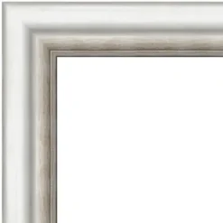 Decorative Mirrors-Kirkland's Home Silver Embossed Frame Wall Mirror