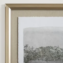 Framed Art-Kirkland's Home Silver Skies Framed Art Print Silver/Gray