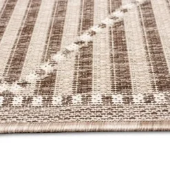 Outdoor Rugs-Kirkland's Home Silver Trellis Indoor/Outdoor Area Rug, 5X7 Gray