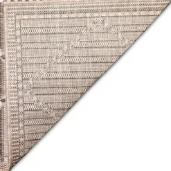 Outdoor Rugs-Kirkland's Home Silver Trellis Indoor/Outdoor Area Rug, 5X7 Gray