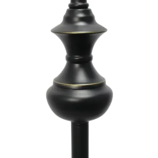 Table Lamps-Kirkland's Home Simple Bronze Metal 3-Pc. Floor And Table Lamp Set Brown