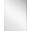 Framed Mirrors-Kirkland's Home Simple Frame Rectangle Wall Mirror Gold