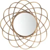 Decorative Mirrors-Kirkland's Home Sinsa Bronze Atomic Wall Mirror