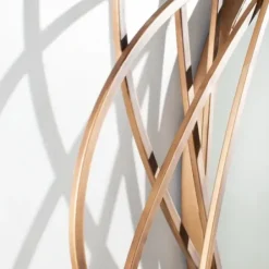 Decorative Mirrors-Kirkland's Home Sinsa Bronze Atomic Wall Mirror