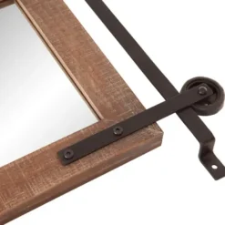 Decorative Mirrors-Kirkland's Home Sliding Barn Door Mirror