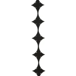 Decorative Mirrors-Kirkland's Home Slim Stacked Diamonds Wall Mirror Silver