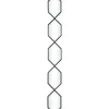 Decorative Mirrors-Kirkland's Home Slim Stacked Hexagons Wall Mirror Black