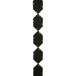 Decorative Mirrors-Kirkland's Home Slim Stacked Hexagons Wall Mirror Silver