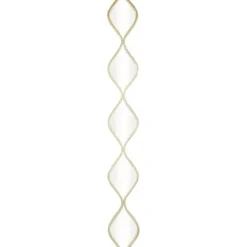 Decorative Mirrors-Kirkland's Home Slim Stacked Teardrops Wall Mirror Gold