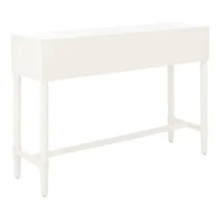 Entryway Furniture-Kirkland's Home Sloane Four-Drawer Console Table White