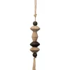 Decorative Accents-Kirkland's Home Small Rustic Barn Wood Wine Bottle Holder Brown