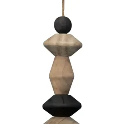 Decorative Accents-Kirkland's Home Small Rustic Barn Wood Wine Bottle Holder Brown