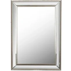 Decorative Mirrors-Kirkland's Home Small Silver Luxe Mirror, 29.5X35.5 In.