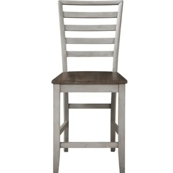 Dining Tables-Kirkland's Home Smoky Alabaster Wooden 9-Pc. Dining Set Gray/Brown