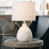 Table Lamps-Kirkland's Home Smooth Ceramic Table Lamp Ivory