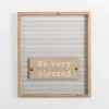 Wall Quotes & Signs-Kirkland's Home So Very Blessed Wall Plaque Tan/Gray