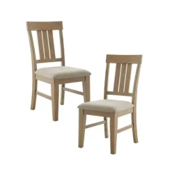 Dining Chairs-Kirkland's Home Sofia High Back Dining Chairs, Set Of 2 Gray