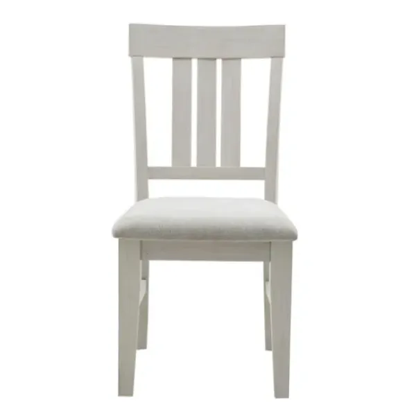 Dining Chairs-Kirkland's Home Sofia White High Back Dining Chairs, Set Of 2 Gray