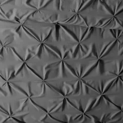 Duvets-Kirkland's Home Soft Pinched 3-Pc. Queen Duvet Cover Set Gray