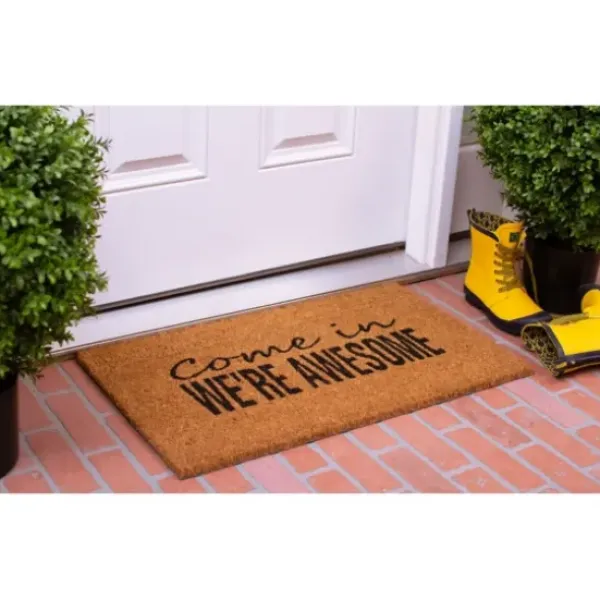 Kitchen & Floor Mats-Kirkland's Home Soft Wash And Dry Laundry Floor Mat, 24X60 Blue