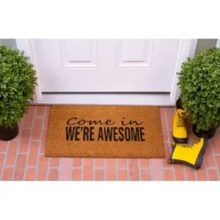Kitchen & Floor Mats-Kirkland's Home Soft Wash And Dry Laundry Floor Mat, 24X60 Blue