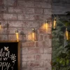 Outdoor Lighting-Kirkland's Home Solar Bullet Outdoor String Lights Silver