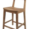 Bar Stools & Counter Height Stools-Kirkland's Home Solid Acacia And Rubberwood Counter Stool Brown