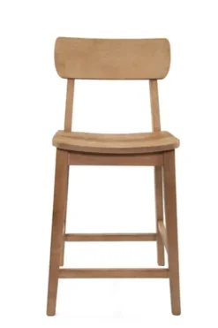 Bar Stools & Counter Height Stools-Kirkland's Home Solid Acacia And Rubberwood Counter Stool Brown