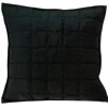 Pillows-Kirkland's Home Solid Quilted Pillow Black