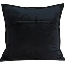 Pillows-Kirkland's Home Solid Quilted Pillow Black