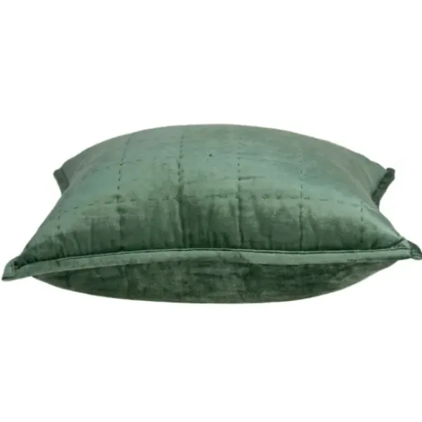Pillows-Kirkland's Home Solid Quilted Pillow Green
