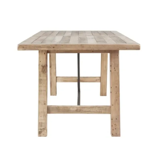 Dining Tables-Kirkland's Home Sonoma Wooden Dining Table Tan