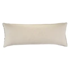Pillows-Kirkland's Home Southwestern Geo Lumbar Pillow Gray