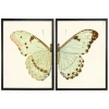 Framed Art-Kirkland's Home Spa Butterfly Framed Art Prints, Set Of 2 Multi