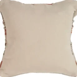 Pillows-Kirkland's Home Spice And Natural Chic Fringe Pillow Orange/Tan