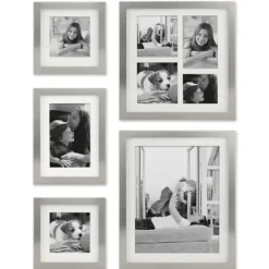 Gallery Wall Frames-Kirkland's Home Stamp Metal 5-Pc. Gallery Picture Frame Set