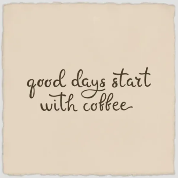 Wall Quotes & Signs-Kirkland's Home Start With Coffee Framed Wall Plaque Tan/Brown