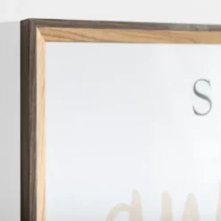 Wall Quotes & Signs-Kirkland's Home Stay Awhile Script Framed Wall Plaque White/Black/Tan
